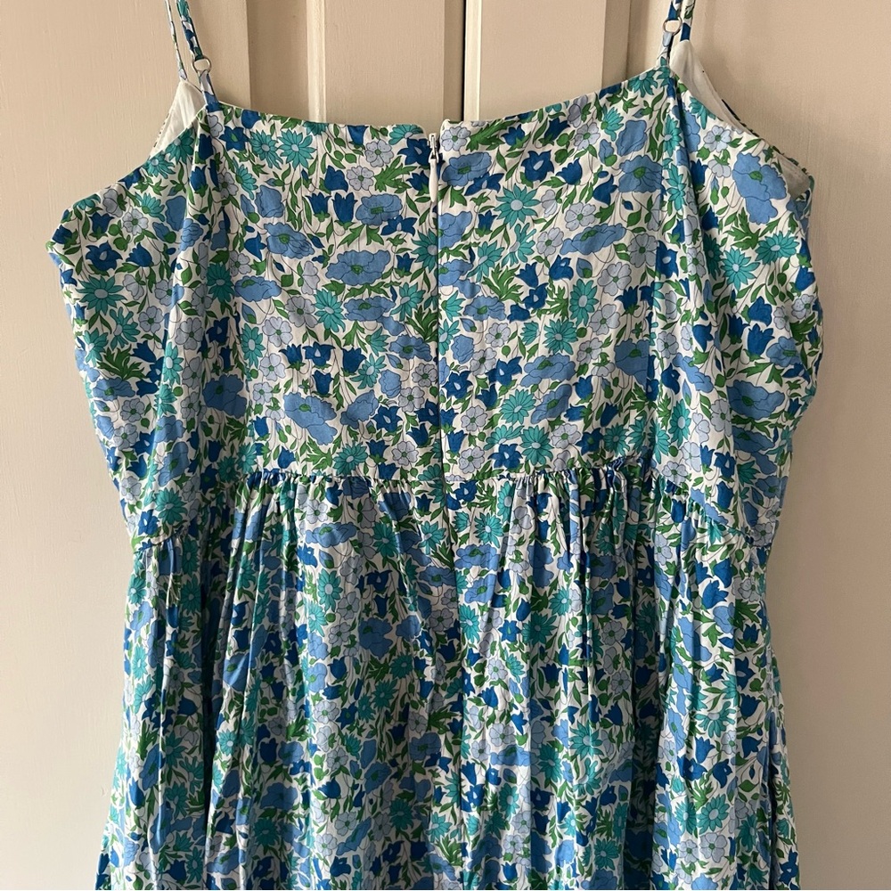 J.Crew A-line midi dress in Liberty Poppy and Daisy floral, Size 6 - Picture 13 of 14